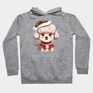 Cute Poodle Drawing Hoodie